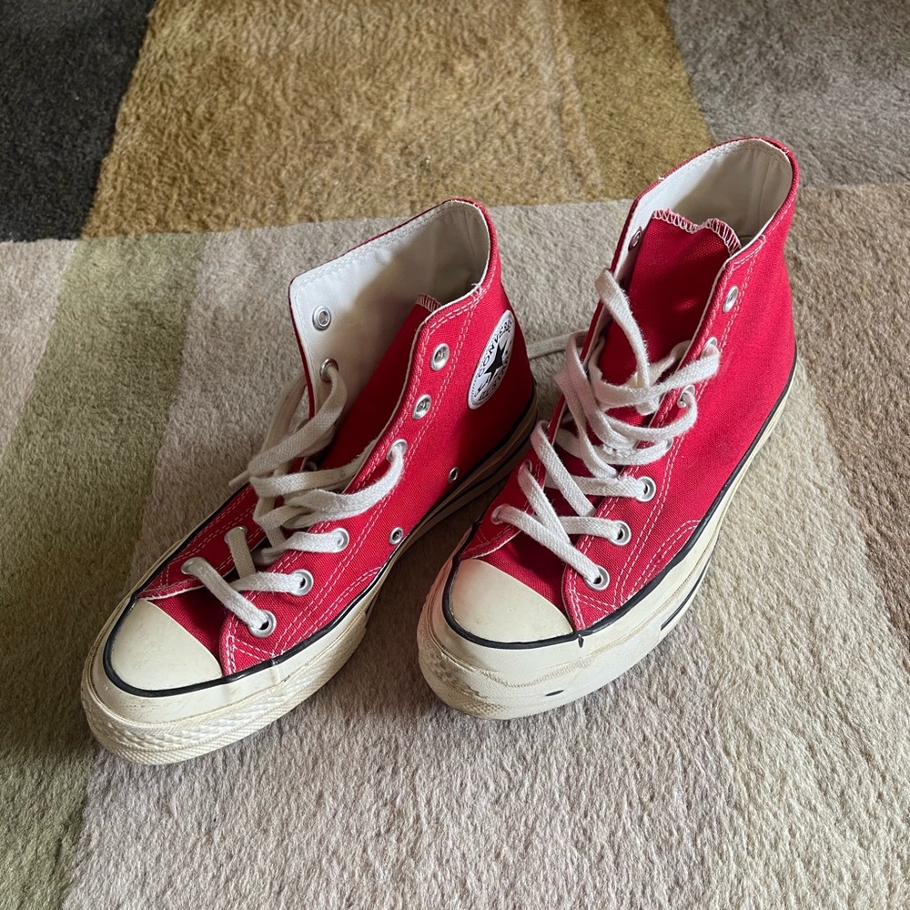 Red Chuck 70 canvas